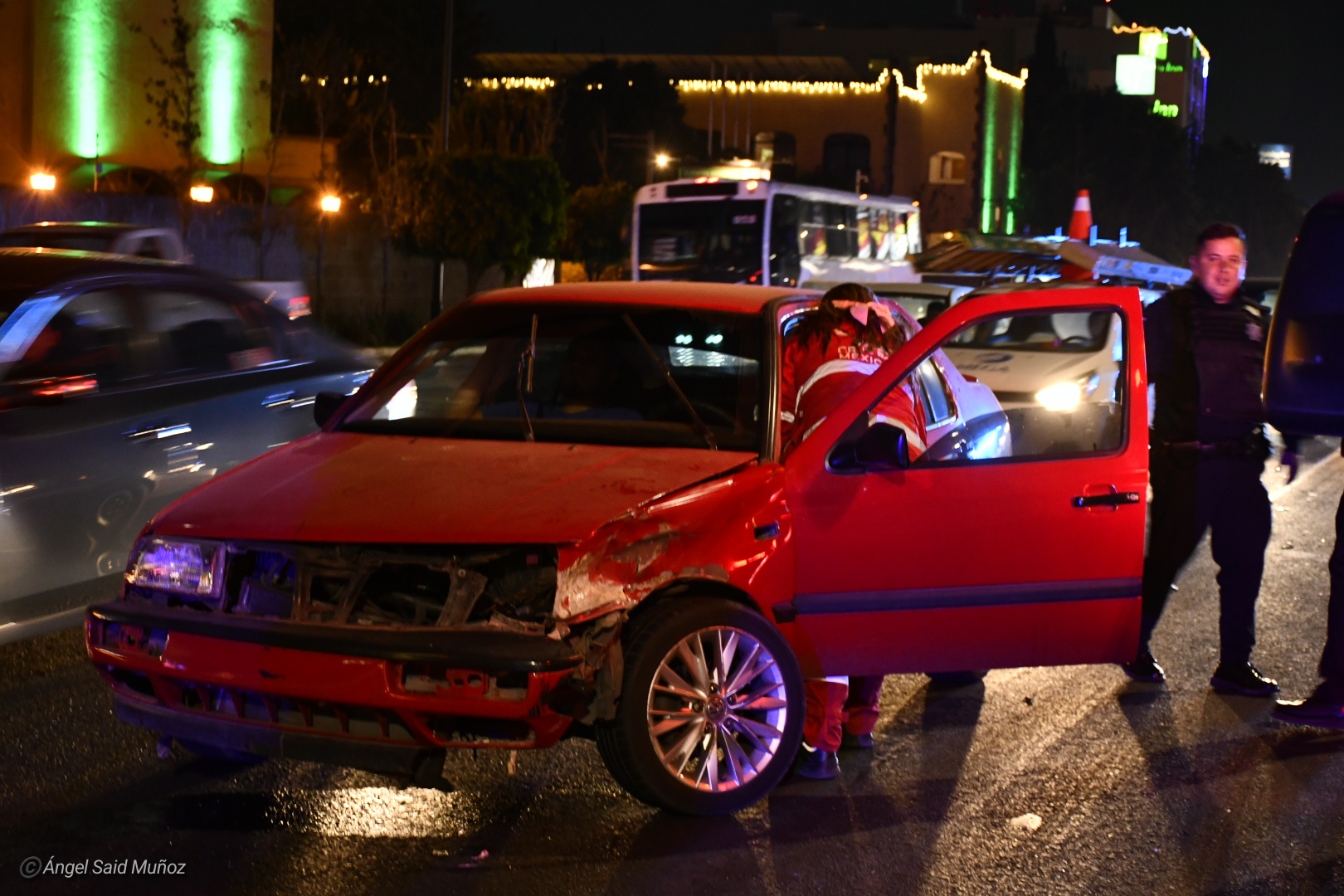 Herido Tras Colisi N Sobre Paseo De Febrero Noticias De Quer Taro